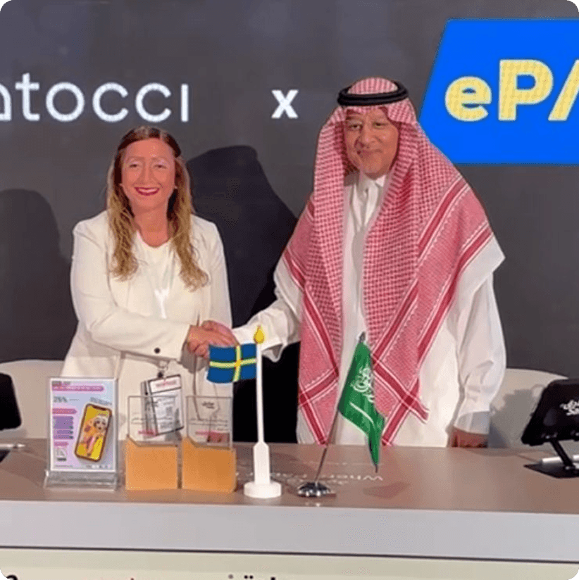 ePaid and Satocci partnership signing ceremony in Riyadh, Saudi Arabia